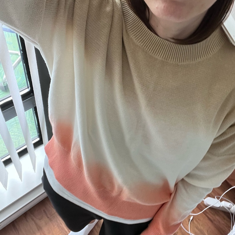 New En thread cotton sweater